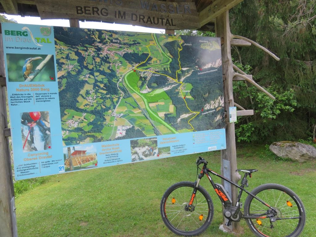 Den Drauradweg mit E-Bikes entdecken